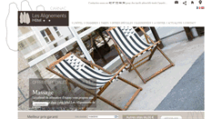 Desktop Screenshot of carnac-hotel.com