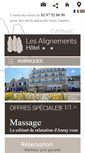 Mobile Screenshot of carnac-hotel.com